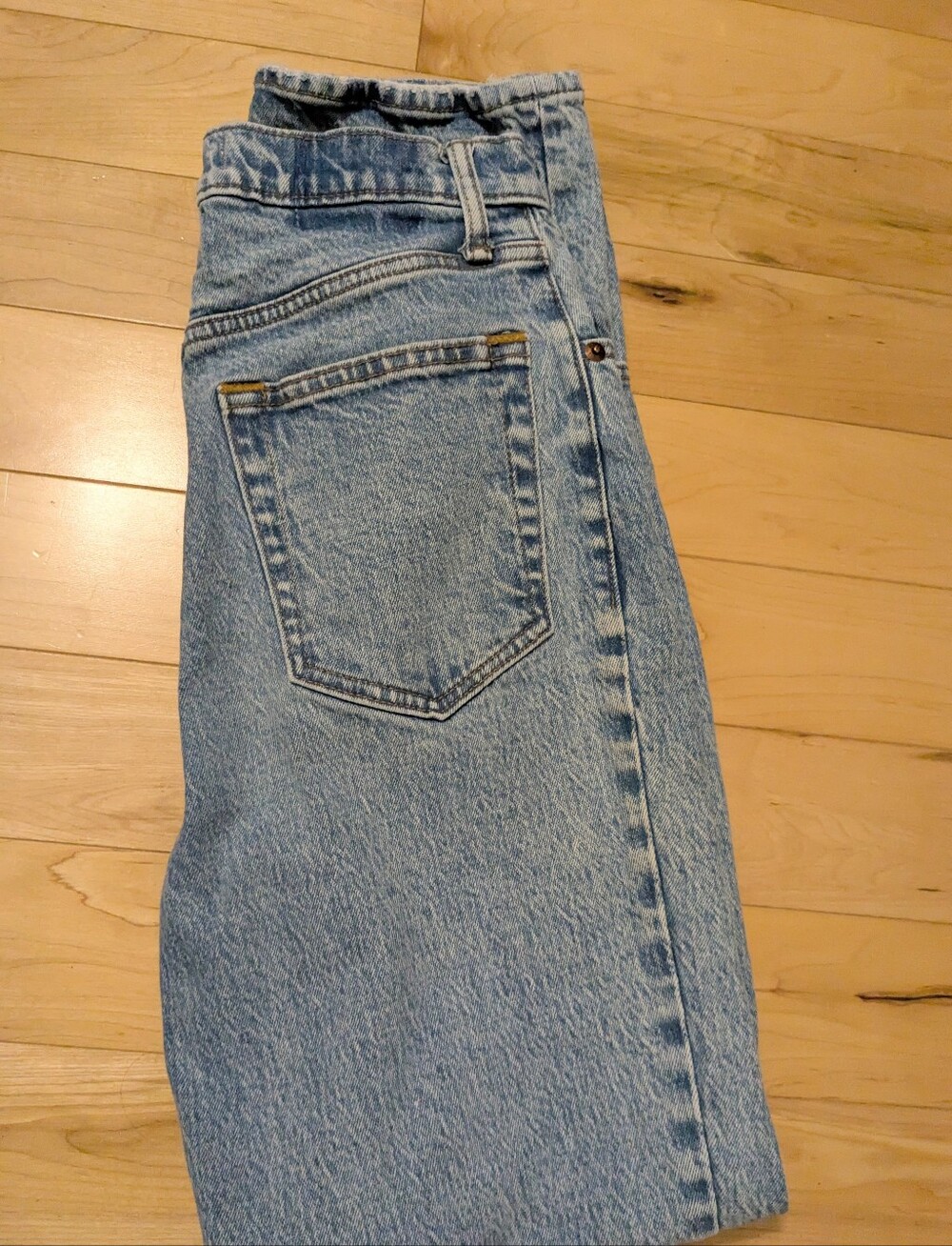 Abercrombie Curve Love Ultra High Rise The 90s Straight Size 27 (4) - Picture 2 of 2